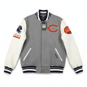Pro Standard Chicago Bears Varsity Jacket – Men's Medium